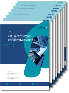 Best Practices Paper Portfoliomanagement in de Zorg